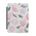 Pink Lemons Watercolor Kindle Paperwhite Case | Citrus Floral E-Reader Cover