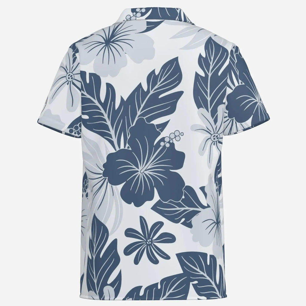 Iron Sight Button Up Hawaiian Tropical Golf Shirt