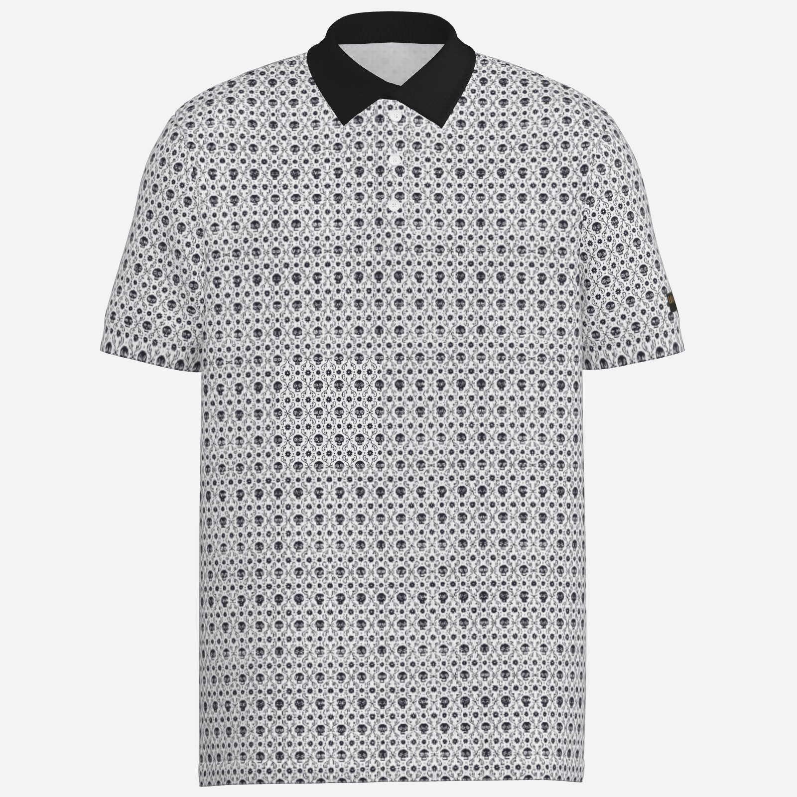 Dia De Los Muertos Performance Polo