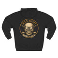 Dying to Golf Skull Hoodie — Golf Ball Eye Skull with Crossed Irons