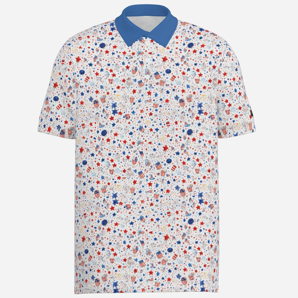 4th of July Party Performance Golf Polo