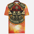 Catching Fire Performance Golf Polo