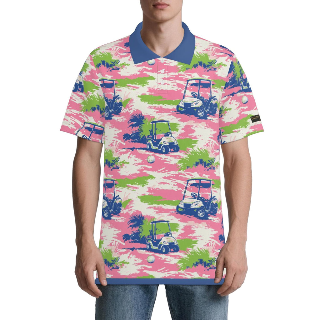 Coastal Cart-Run Performance Golf Shirt