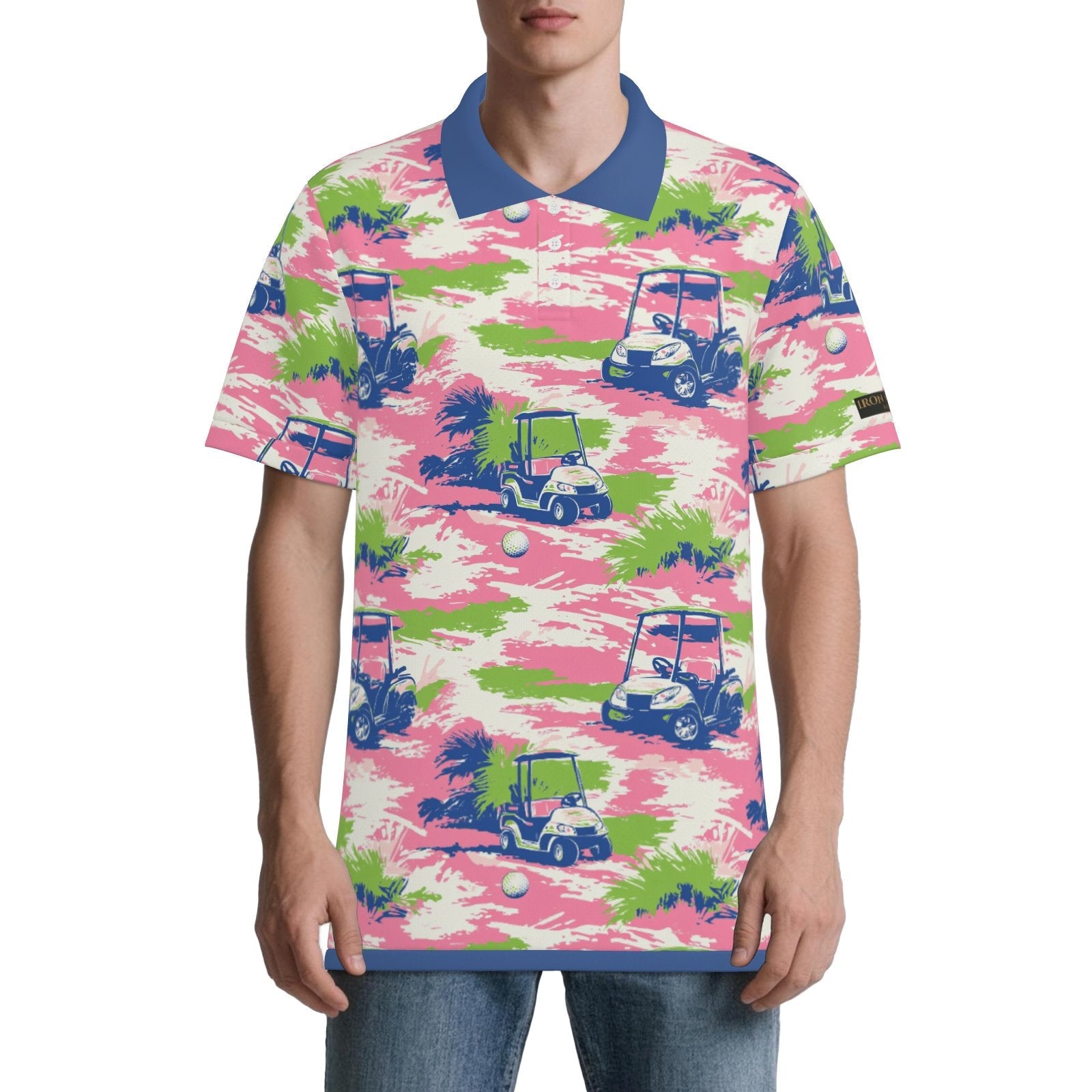 Coastal Cart-Run Performance Golf Shirt