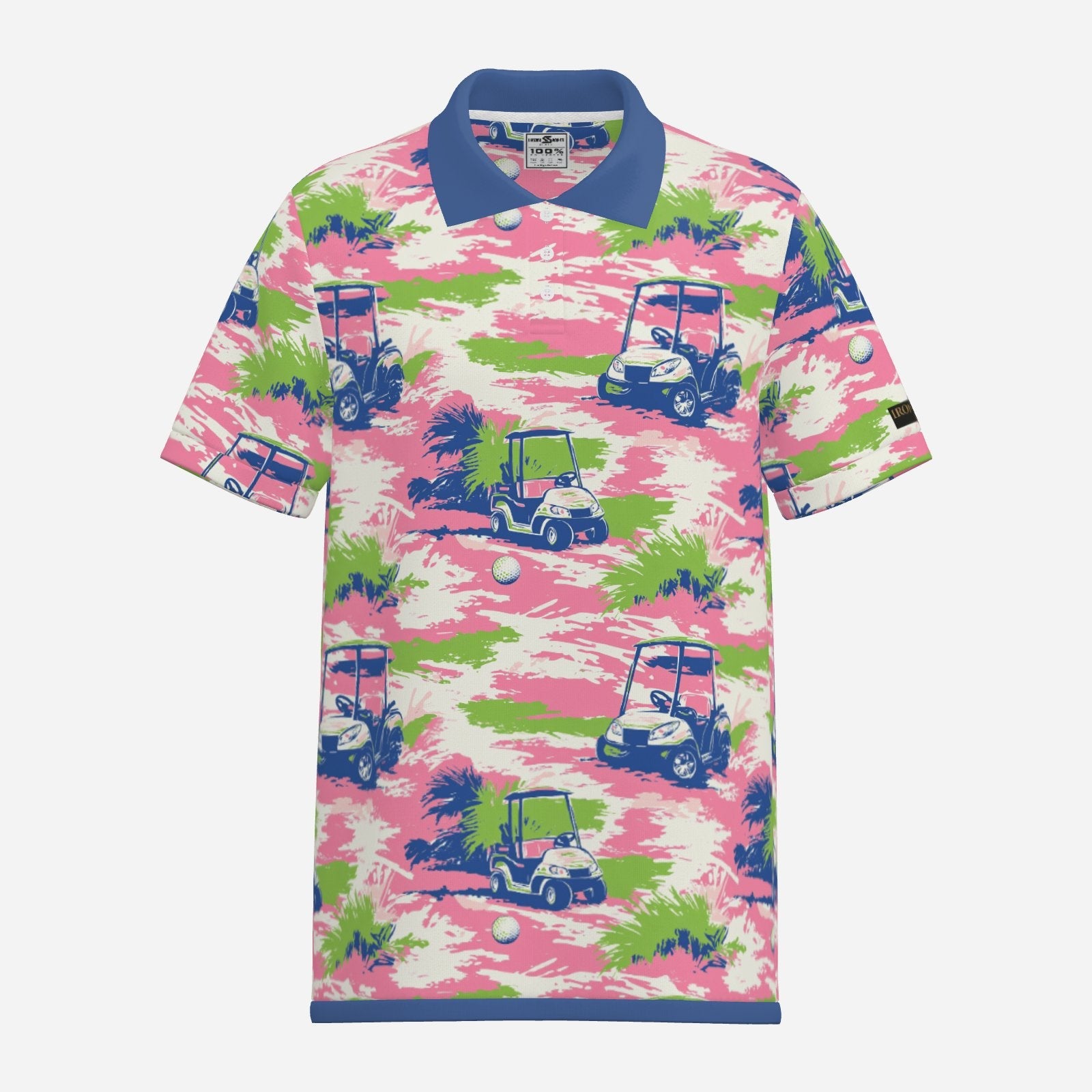 Coastal Cart-Run Performance Golf Shirt