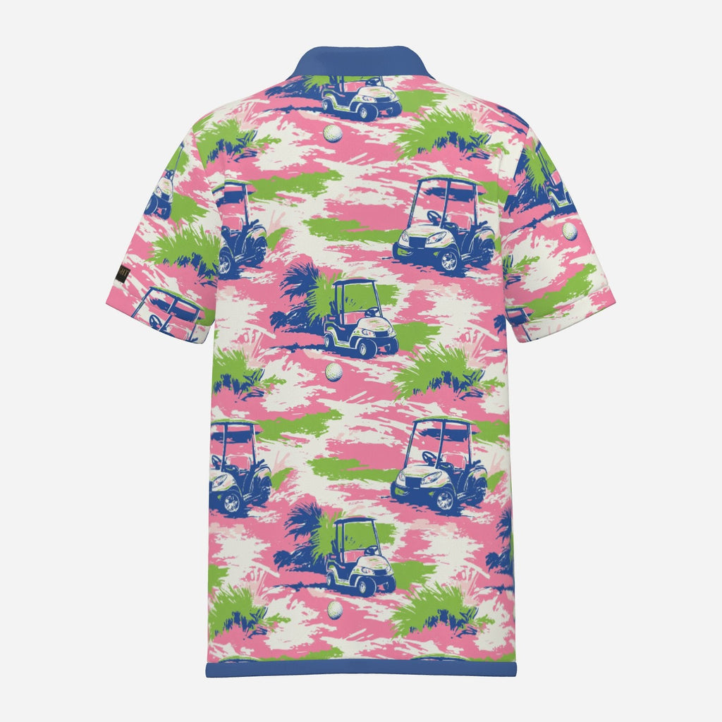 Coastal Cart-Run Performance Golf Shirt