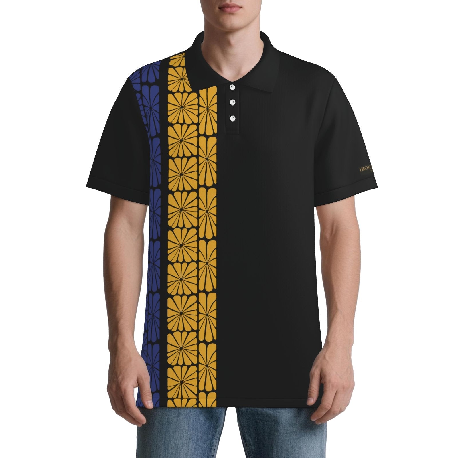 Midnight-Aloha Performance Golf Shirt