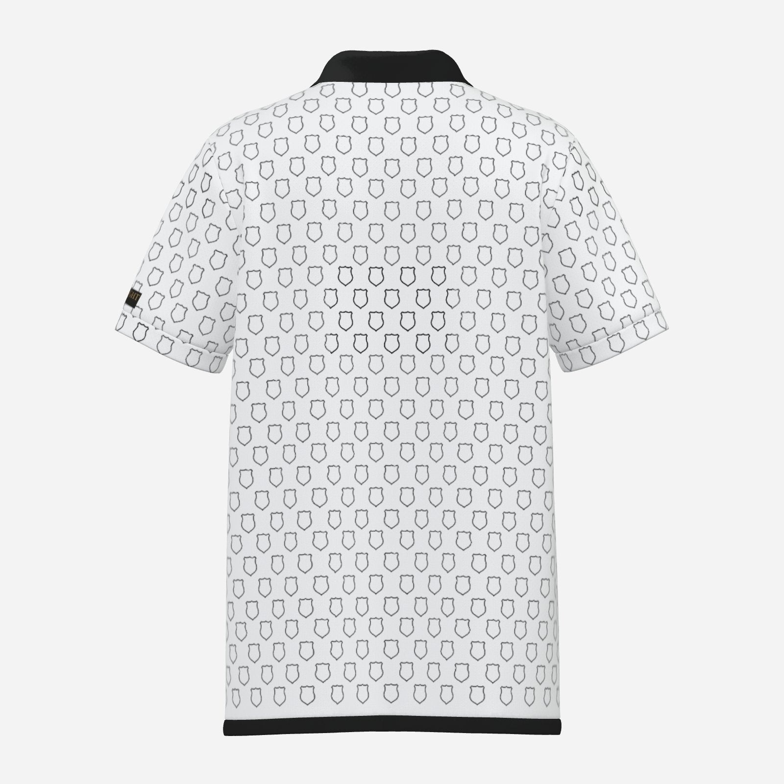 Back the Badge Performance Golf Polo - White