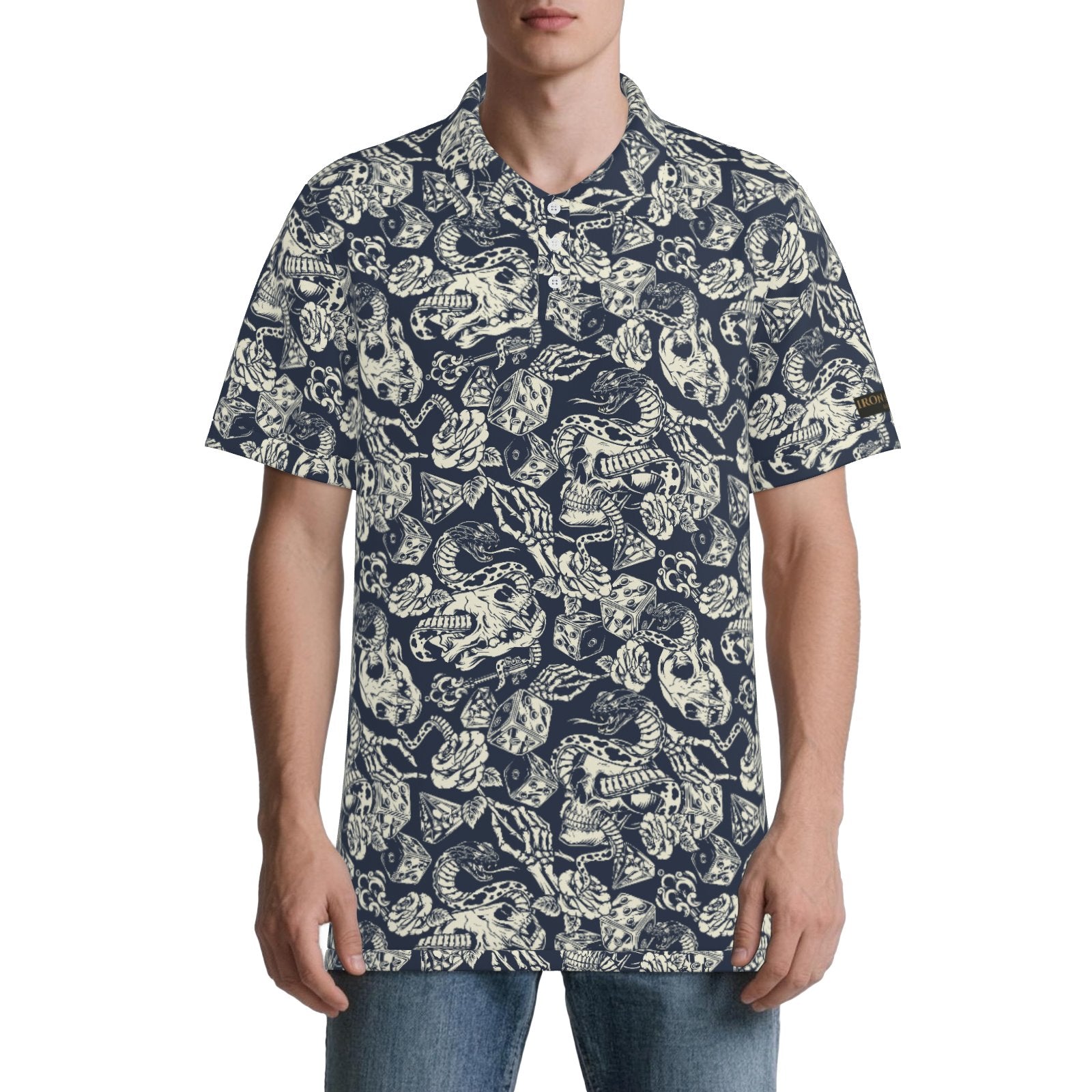 Living Dangerous Performance Golf Polo