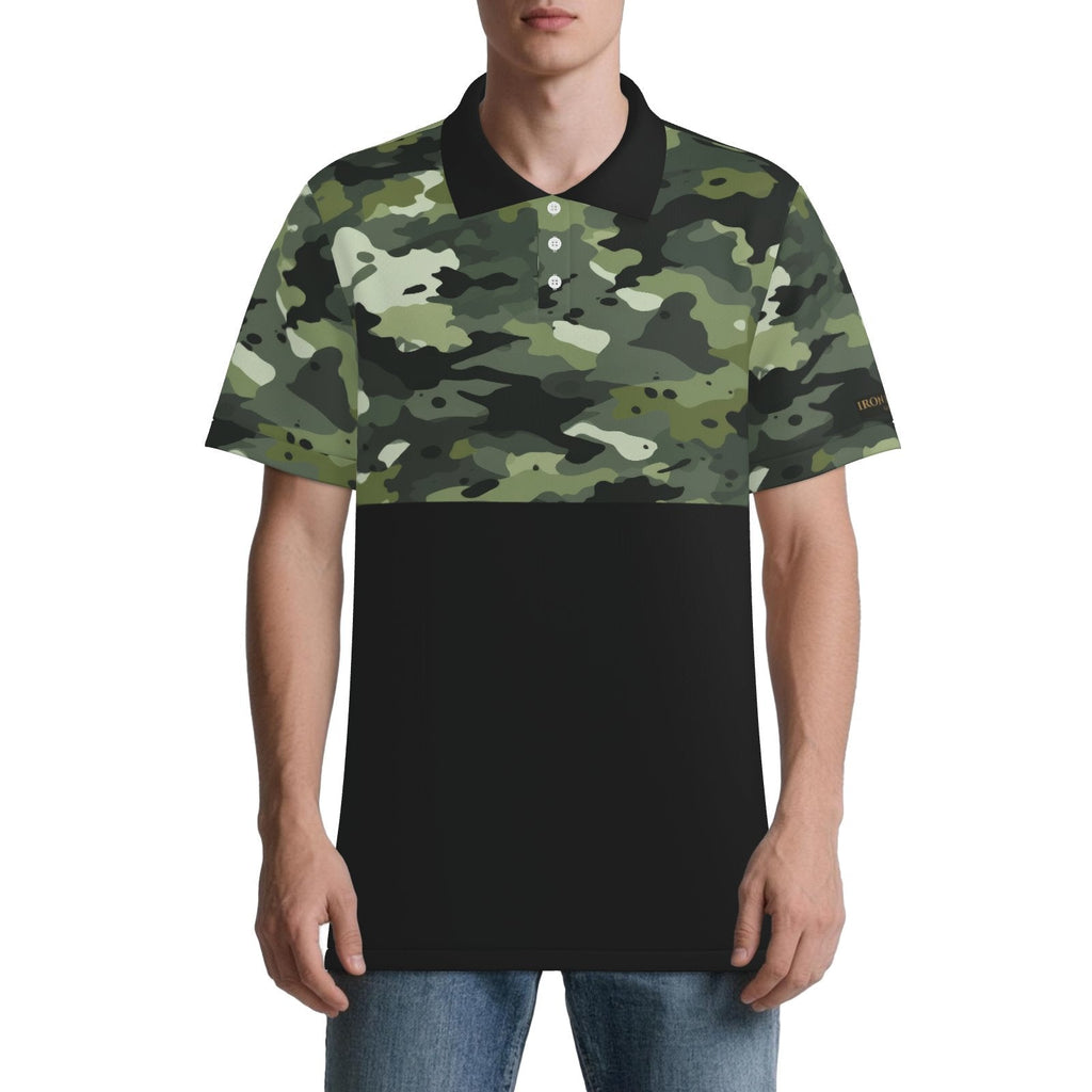 Camouflage Performance Golf Polo