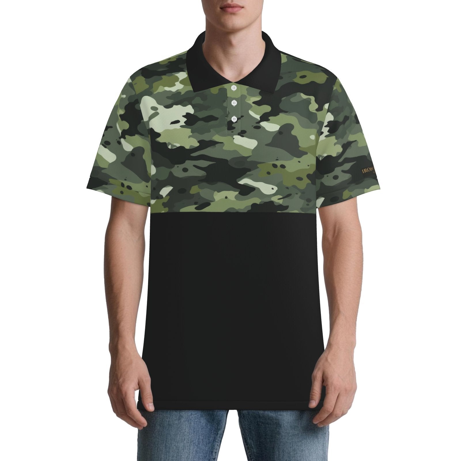 Camouflage Performance Golf Polo