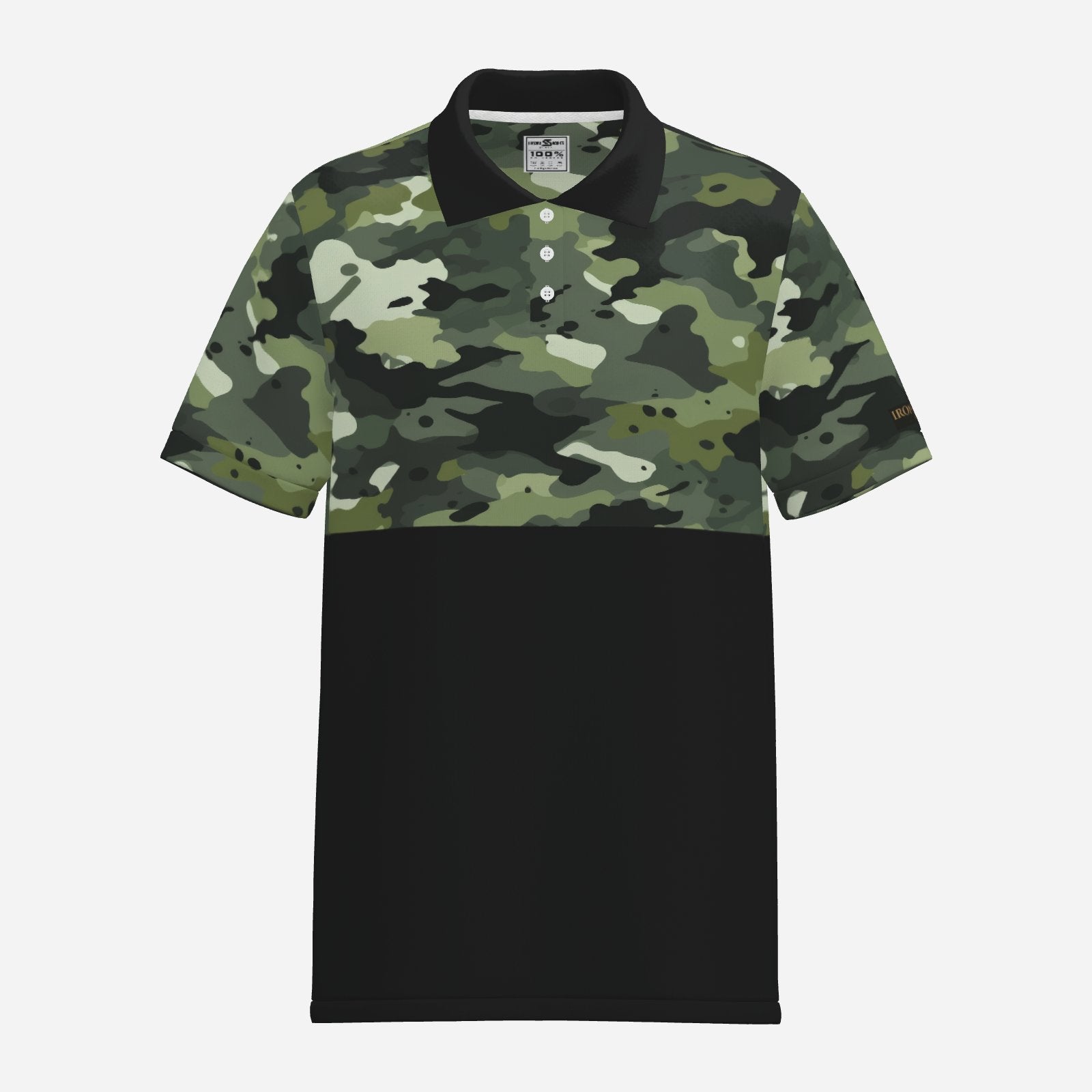 Camouflage Performance Golf Polo