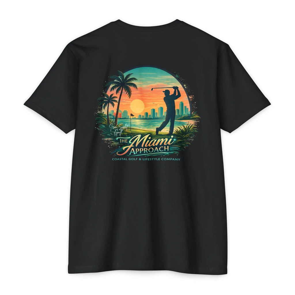 Miami Approach Iron Sight Golf T-Shirt