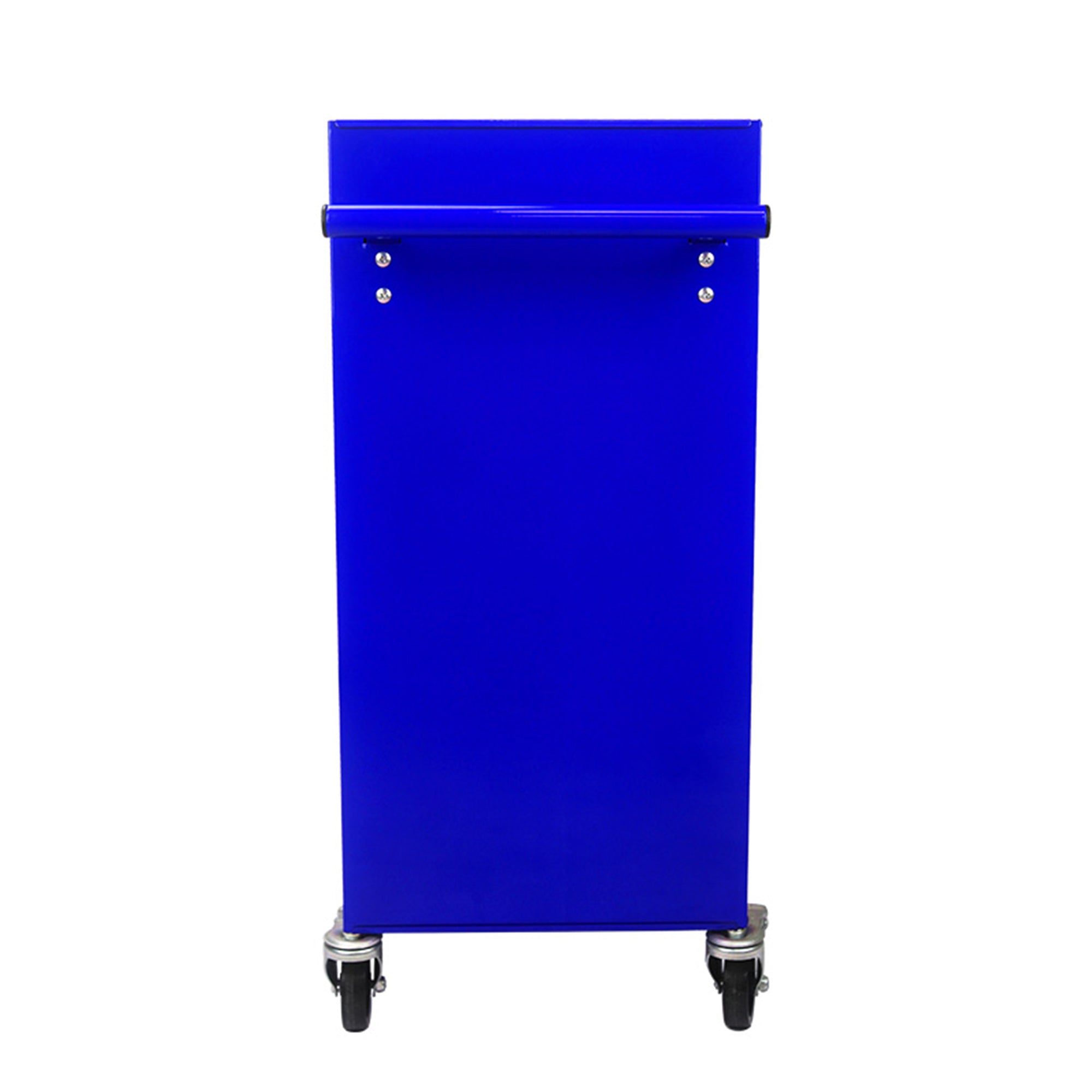4 Drawers Multifunctional Tool Cart With Wheels-Blue