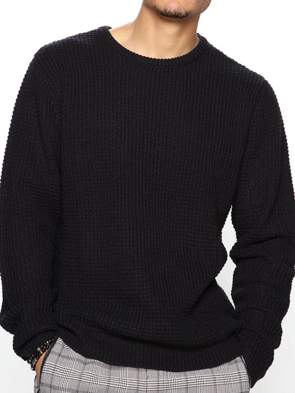 Round Neck Long Sleeve Sweater
