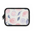Pastel Lemon Watercolor Laptop Sleeve | Soft Citrus Tech Cover