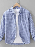 Plaid Button Up Short Sleeve Shirt