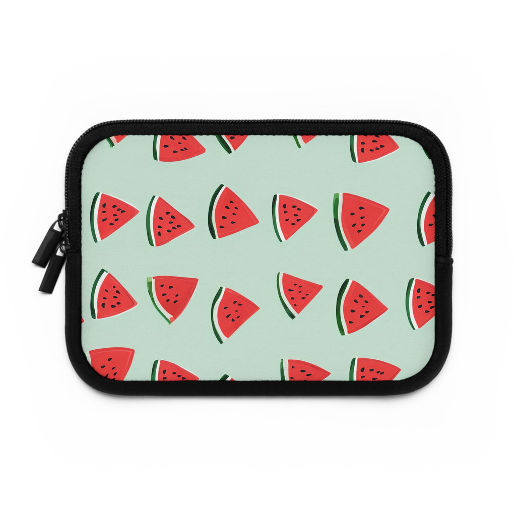 Watermelon Mint Laptop Sleeve | Summer Fruit Tech Cover for Beach Days