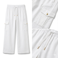Vintage Havana - Cargo Pants, White