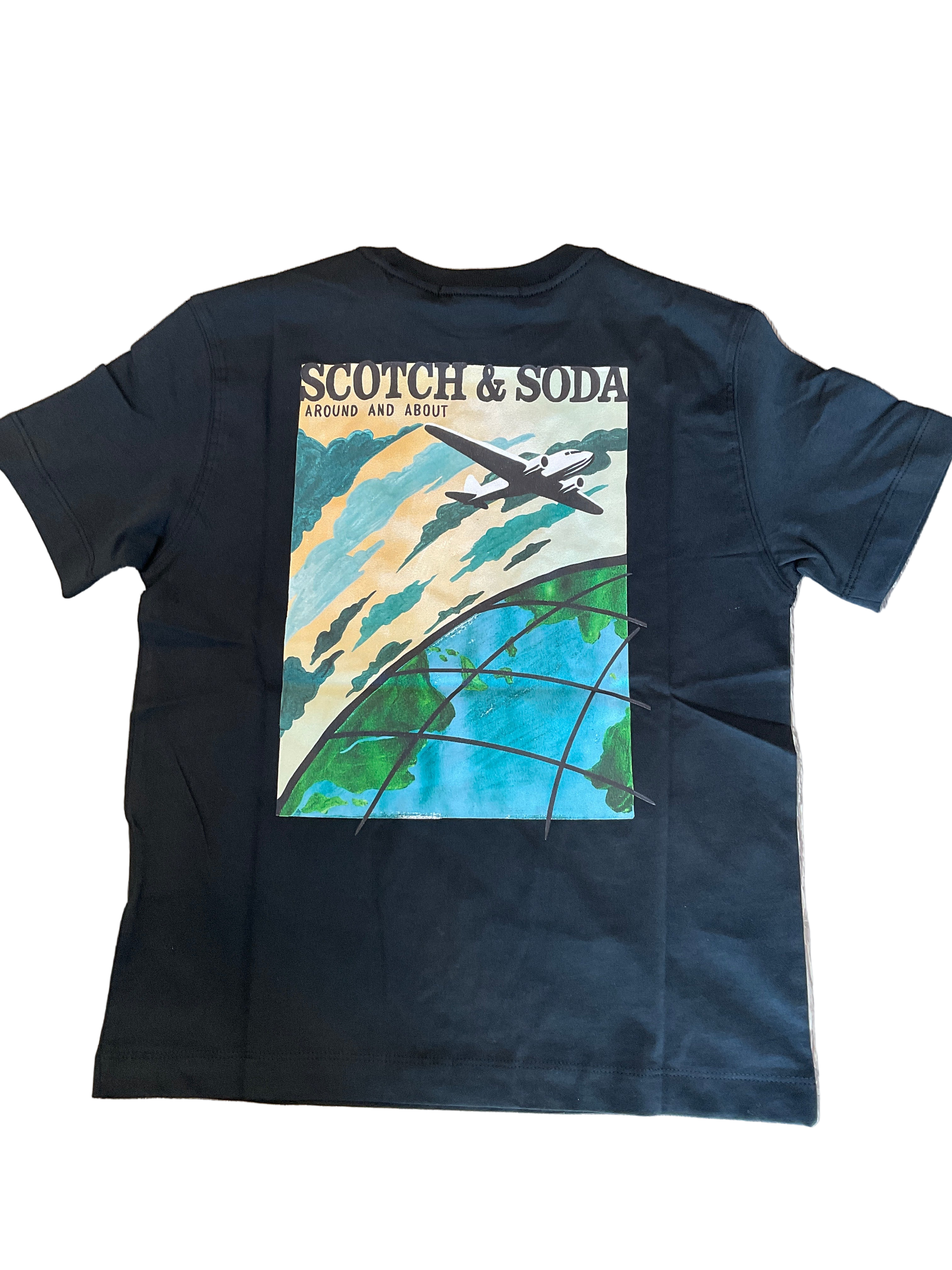 Scotch and Soda - Anthracite Graphic Tee