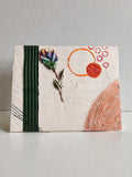 Abstract Plaster Painting 9x11 - Textured Original