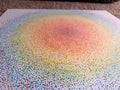 Rainbow Dot Art 14x17 - Original Painting