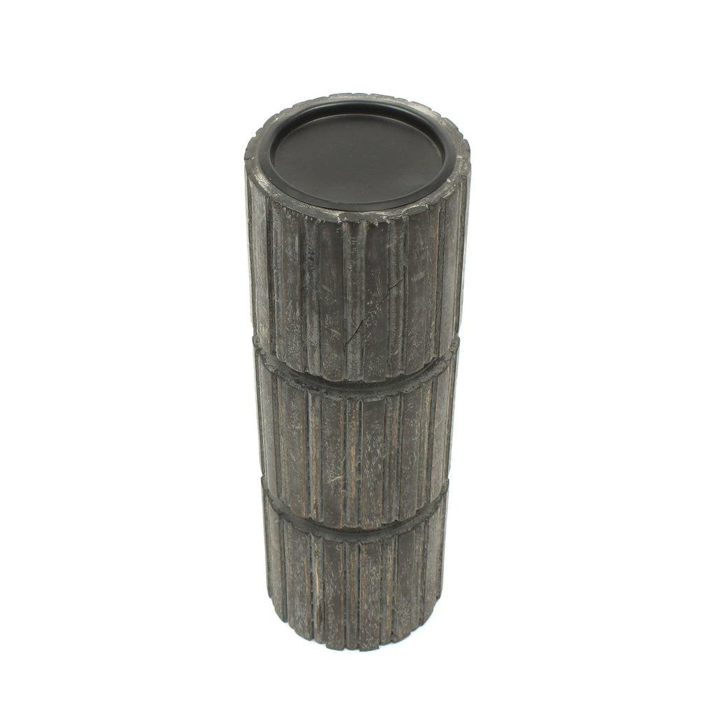 Decorative Wood Centerpiece Candle Holder-4x8'– Elegant Candle Stand for Any Occasion