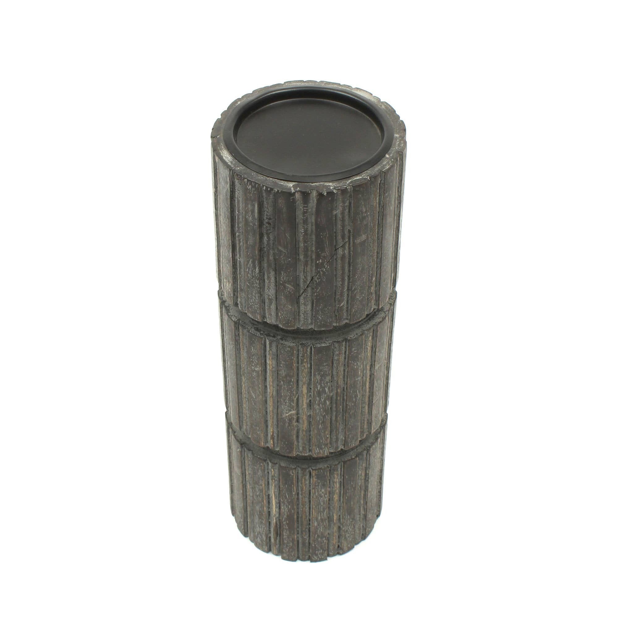 Decorative Wood Centerpiece Candle Holder-4x8'– Elegant Candle Stand for Any Occasion