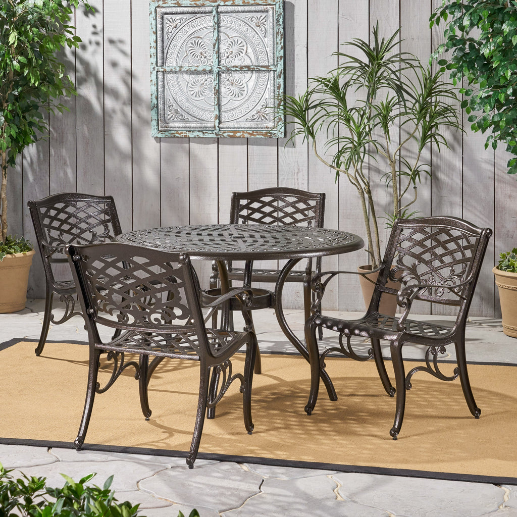 Chachere 5 Piece Dining Set