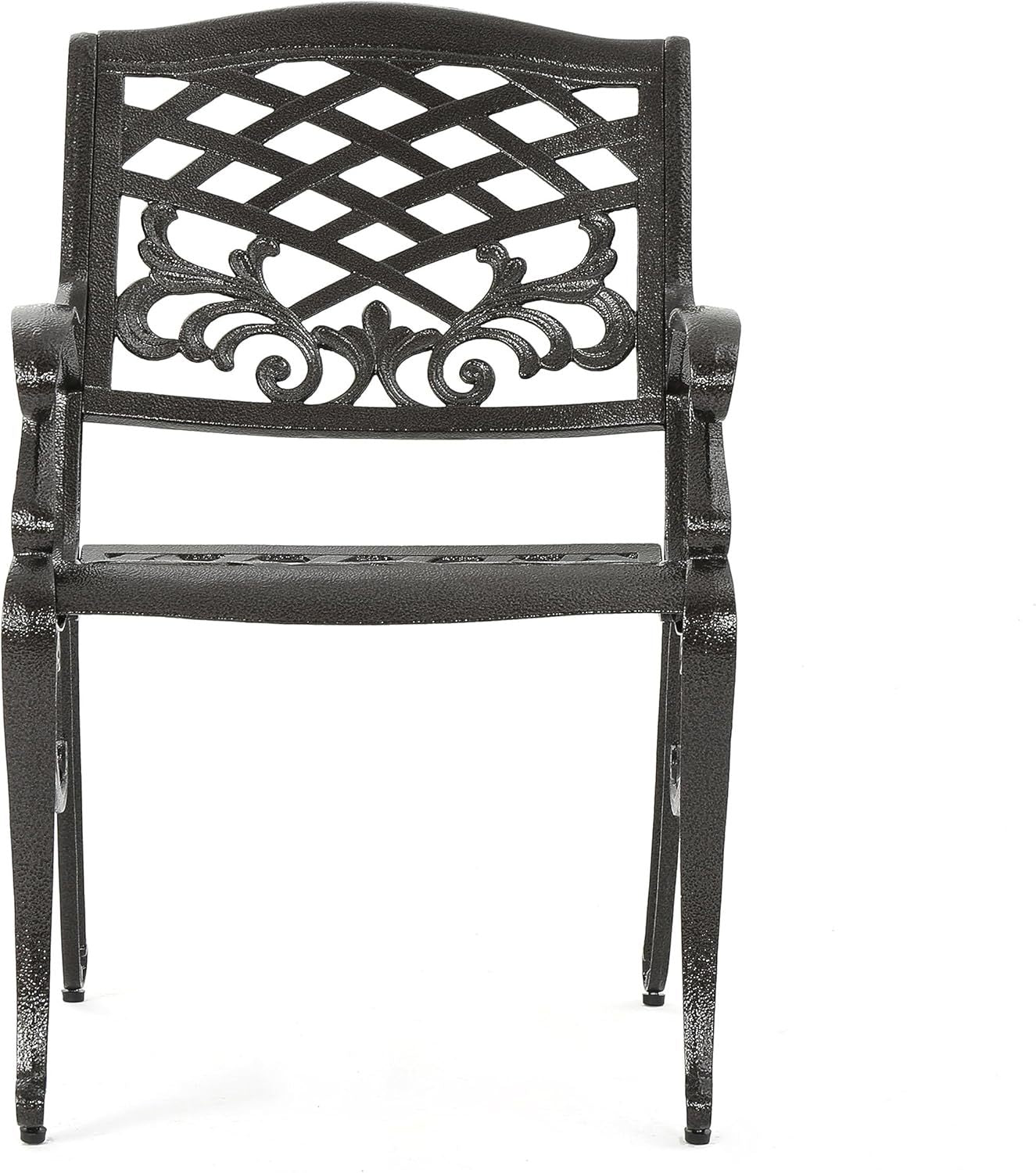 Ravenna 6 - Person Metal Patio Dining Set with Rectangular Table