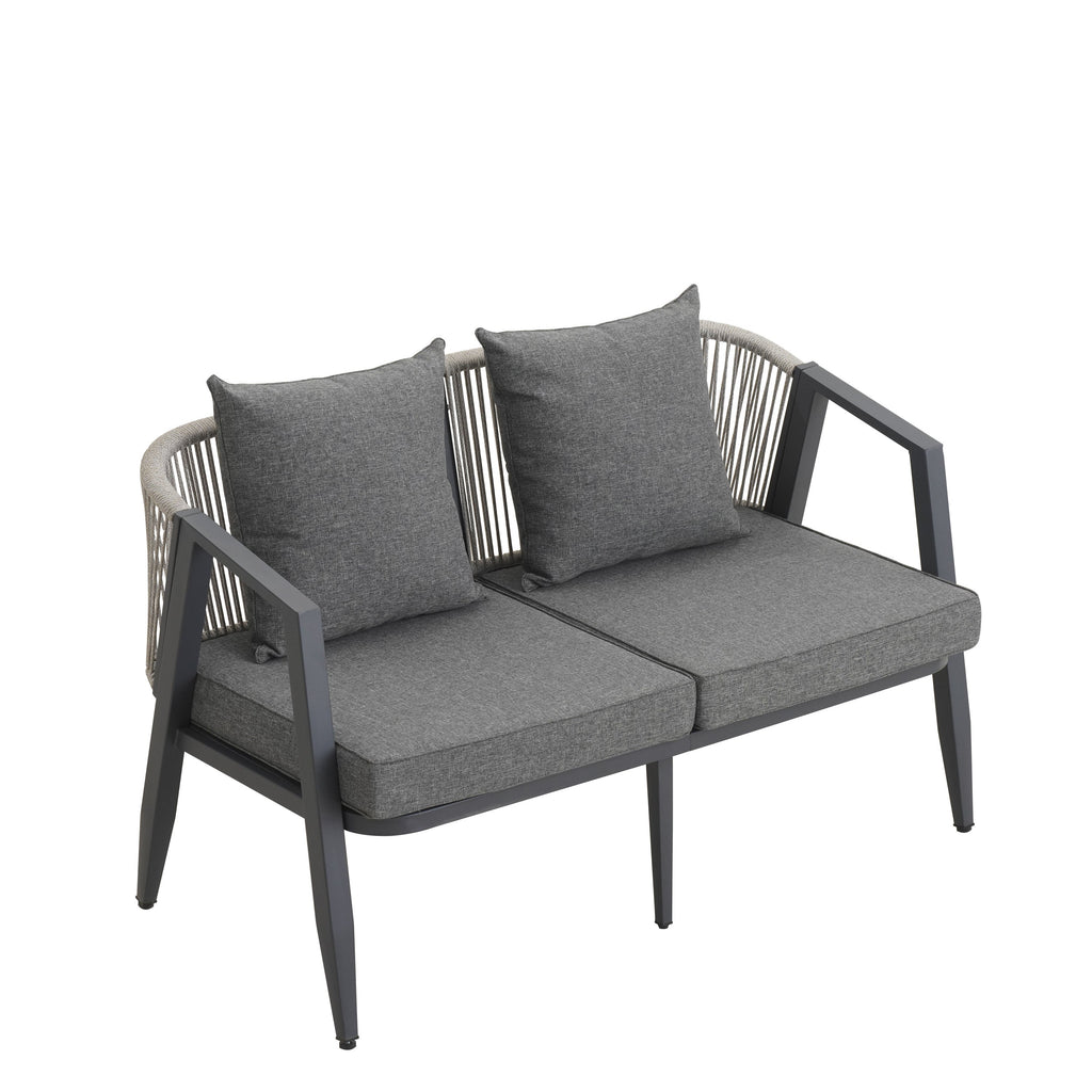 U_STYLE Durable and Comfortable Outdoor Seating Set,Suitable for Patios, Lawns, and Poolsides