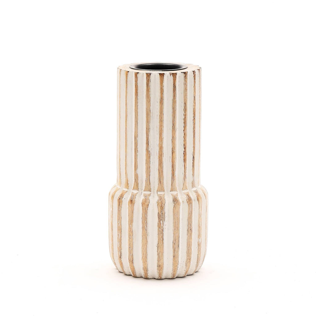 Decorative Wooden Centerpiece Candle Holder- 4x6'– Elegant Candle Stand for Any Occasion