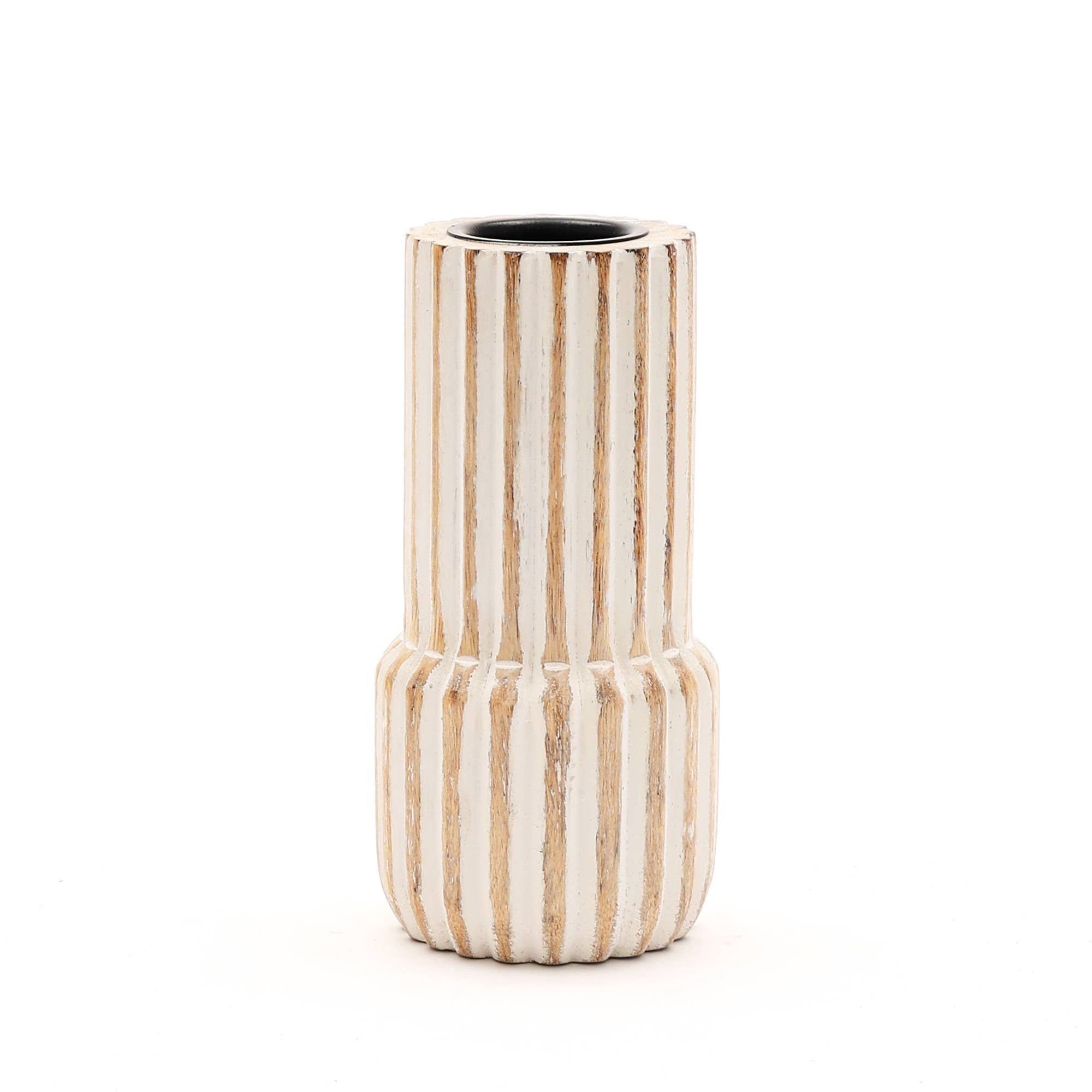 Decorative Wooden Centerpiece Candle Holder- 4x6'– Elegant Candle Stand for Any Occasion