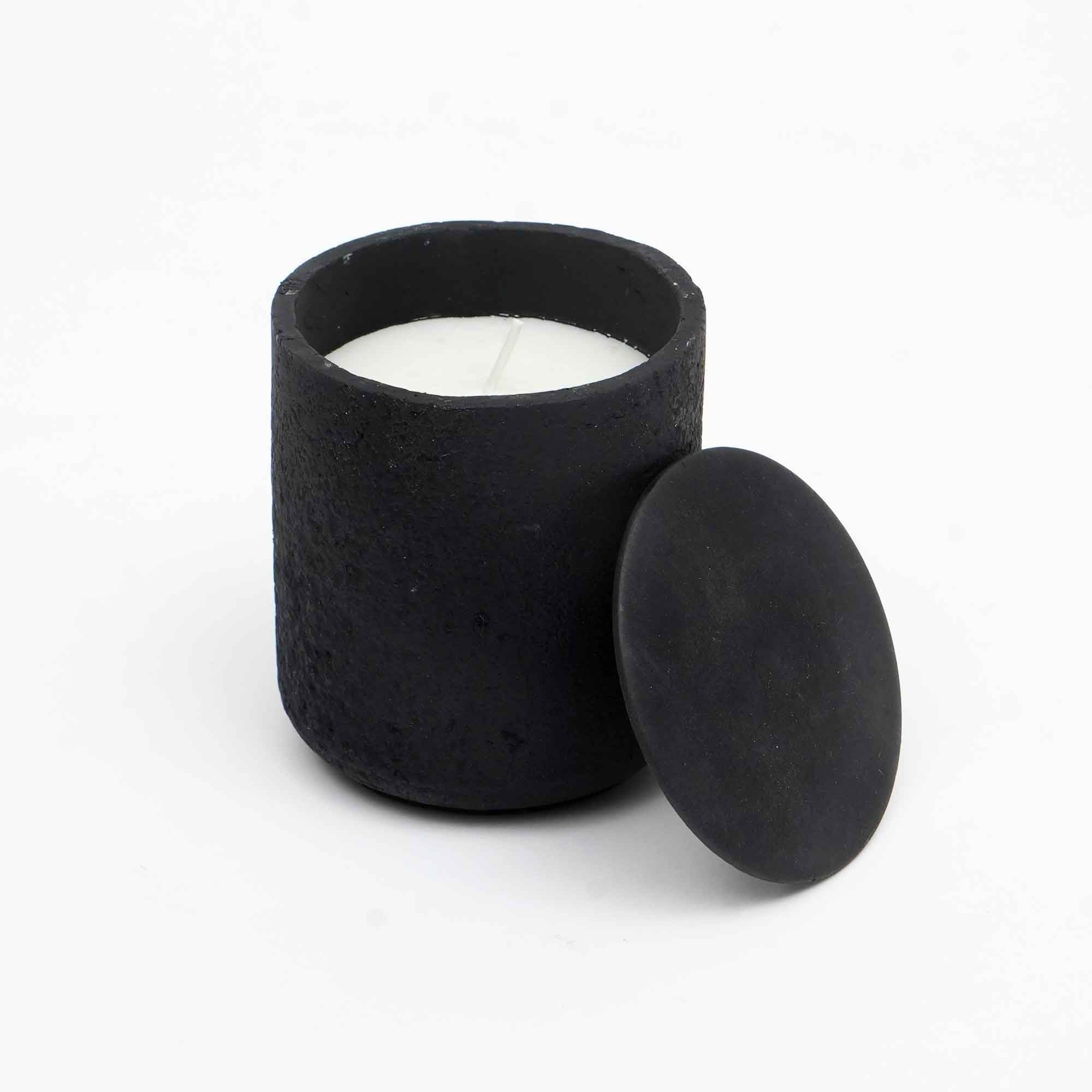 Jar Candle  Ecomix Wax Fill With Wooden Lid - Vanilla Lavender,  7oz