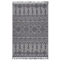 8X10 White/Gray /Traditional Indoor/Outdoor Area Rug