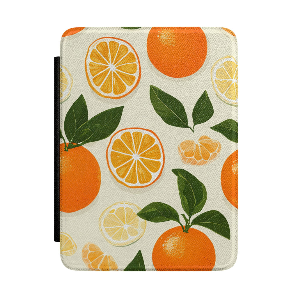 Citrus Oranges Kindle Paperwhite Case | Hand-Painted Fruit E-Reader Cover