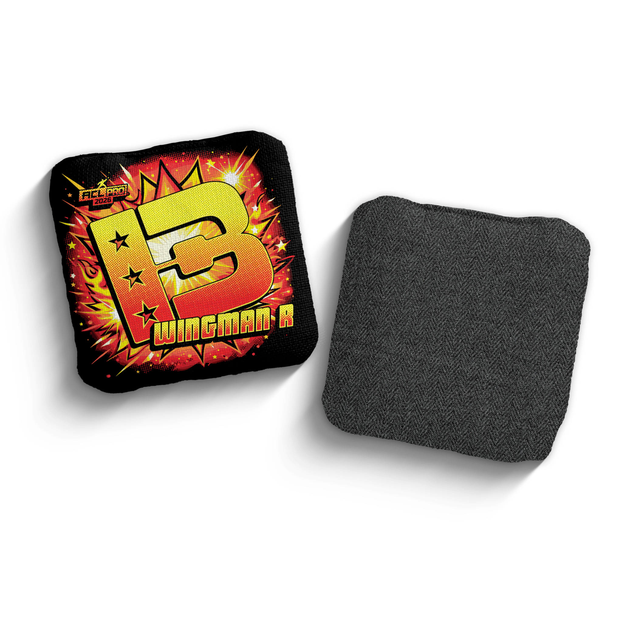 2026 Brotherhood Cornhole Wingman Comic Edition ACL Pro Stamped Cornhole Bags
