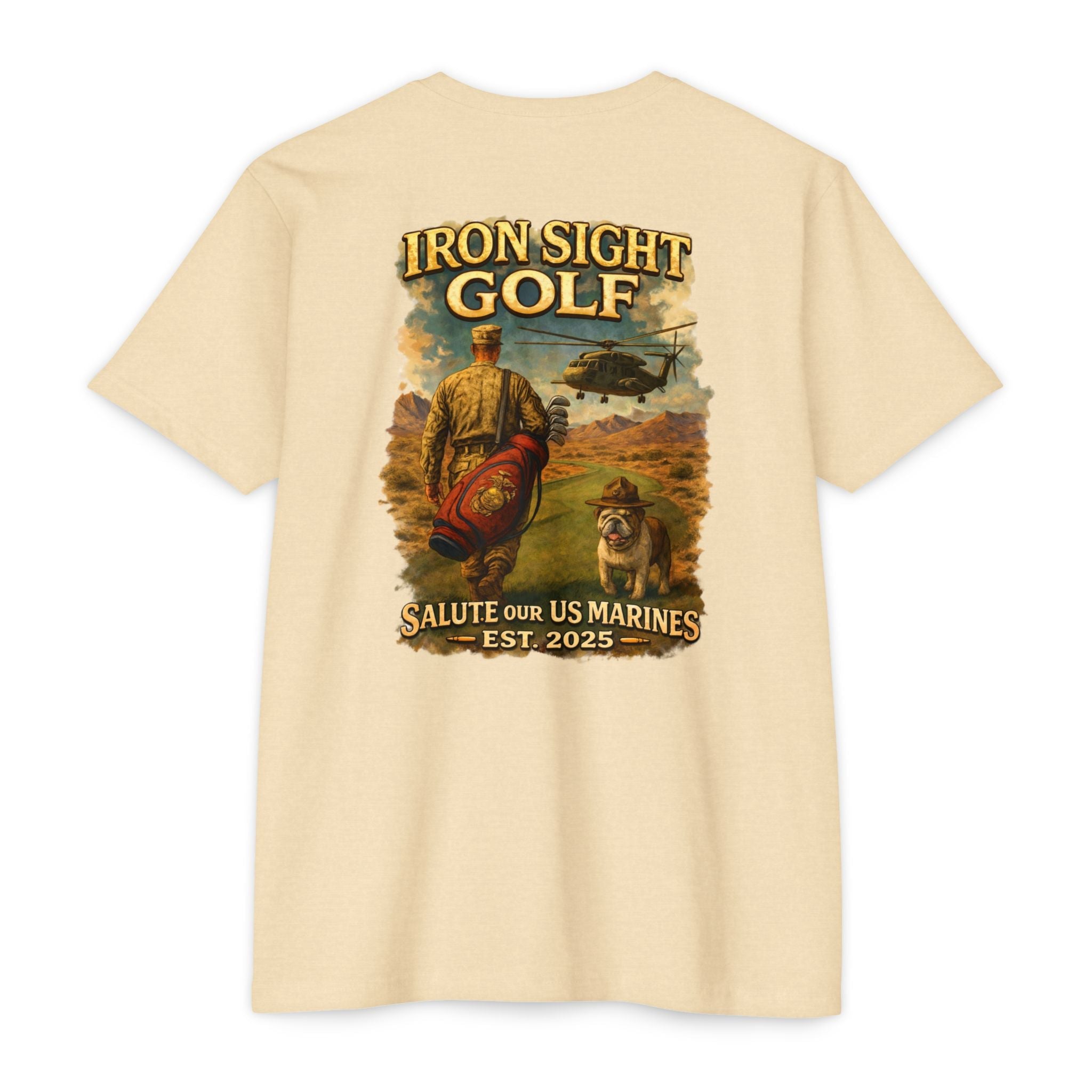 U.S. Marine Salute to Service Golf Shirt