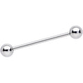 14G STEEL BARBELL Ring 1 inch 6mm