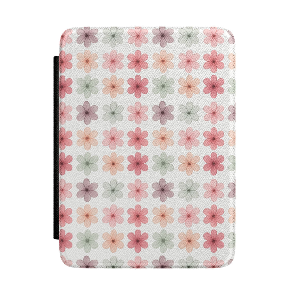 Pastel Rainbow Daisy Kindle Paperwhite Case | Vintage Floral E-Reader Cover