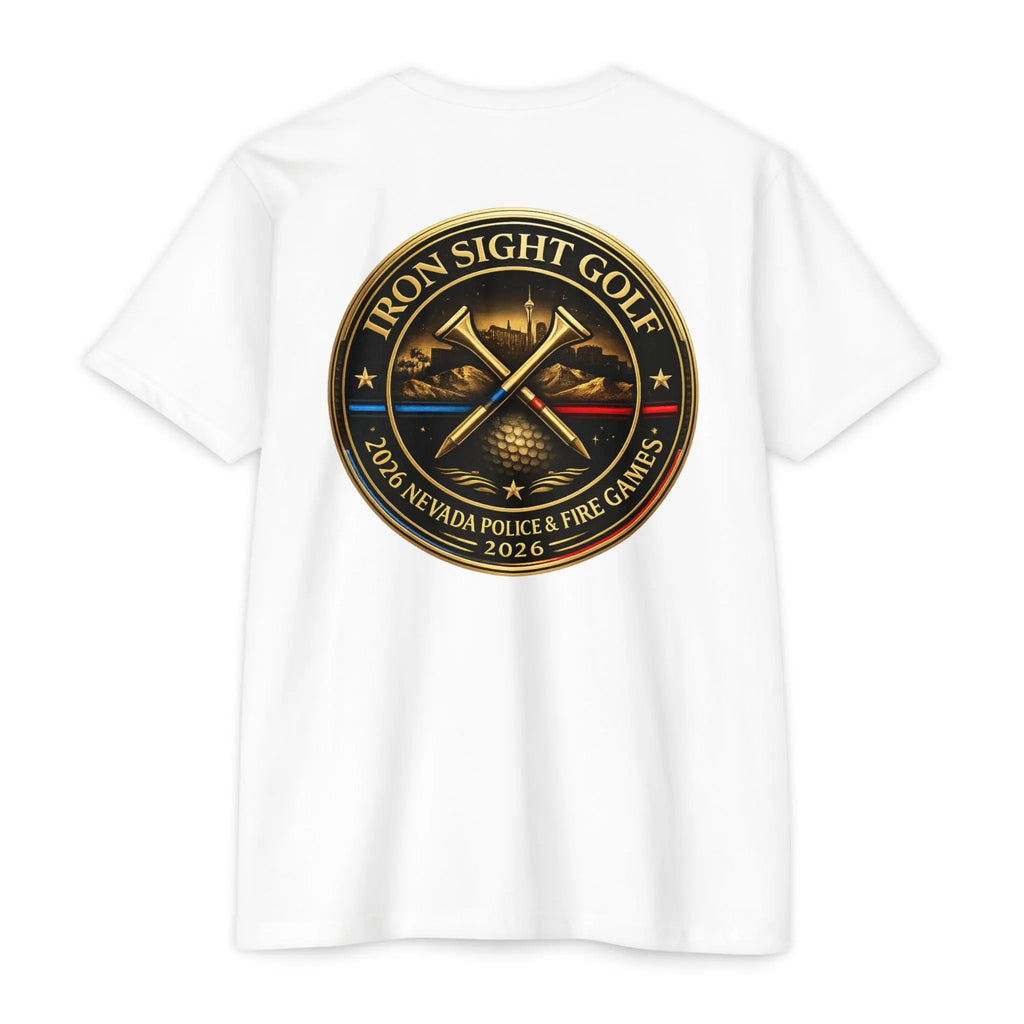2026 Nevada Golf Games T-Shirt - Nevada Police Fire by Iron Sight Golf