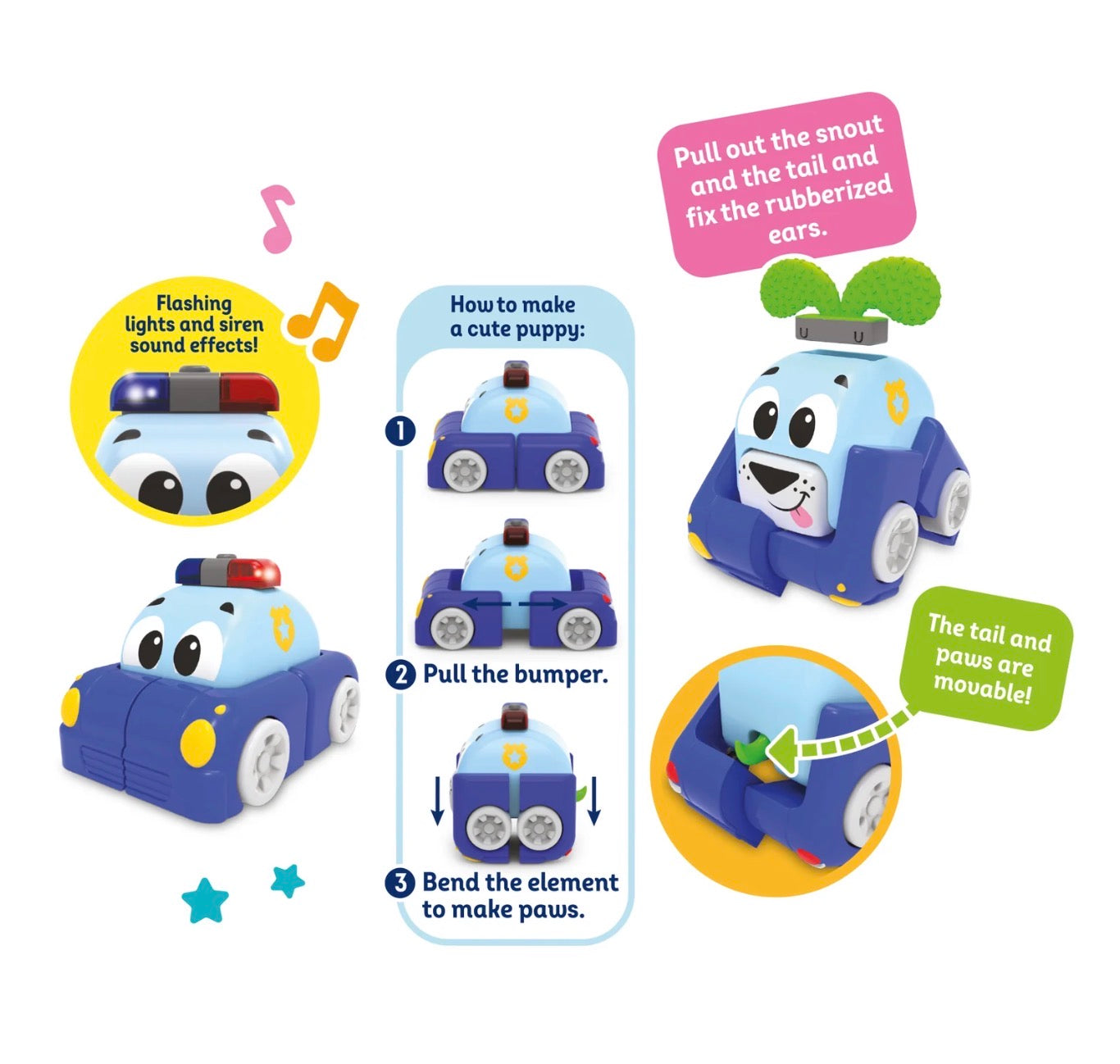 Kids Hits - Speedy Pup Transform Mates