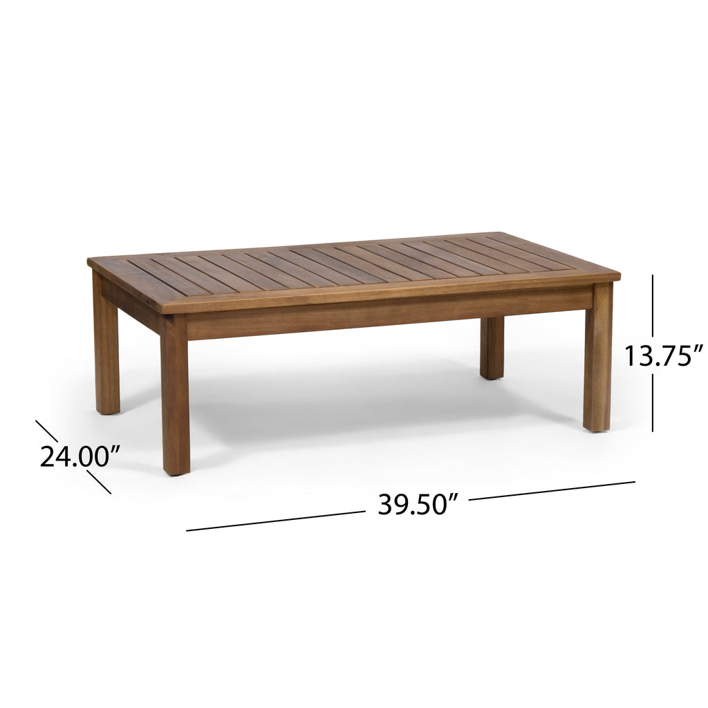 LAUREL Outdoor 4 Seater Chat Set_LOVESEAT & COFFEE TABLE & CLUB CHAIR