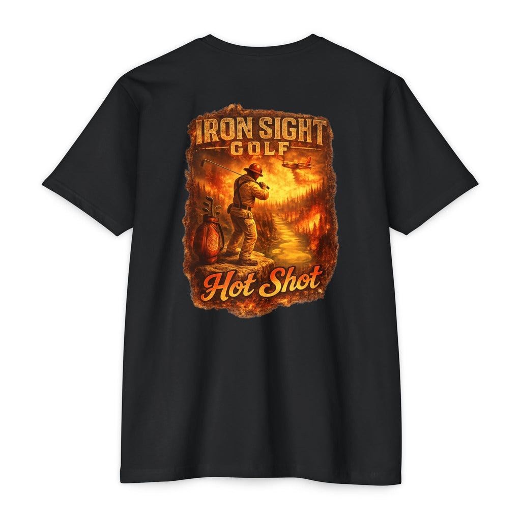 Firefighter 'Iron Sight Golf Hot Shot' T-Shirt