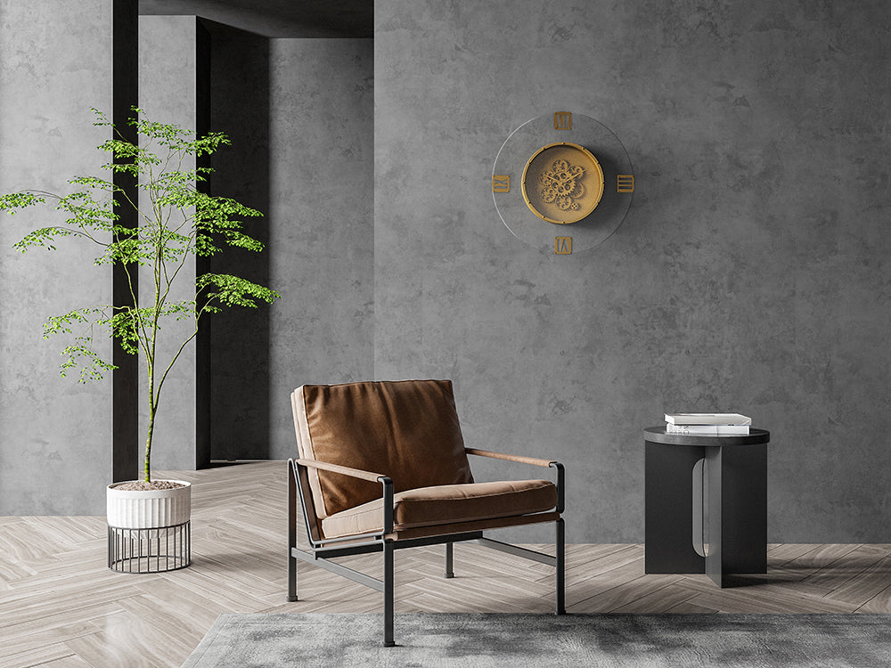 23.5' Round Moving Gear Roman Numeral Clock