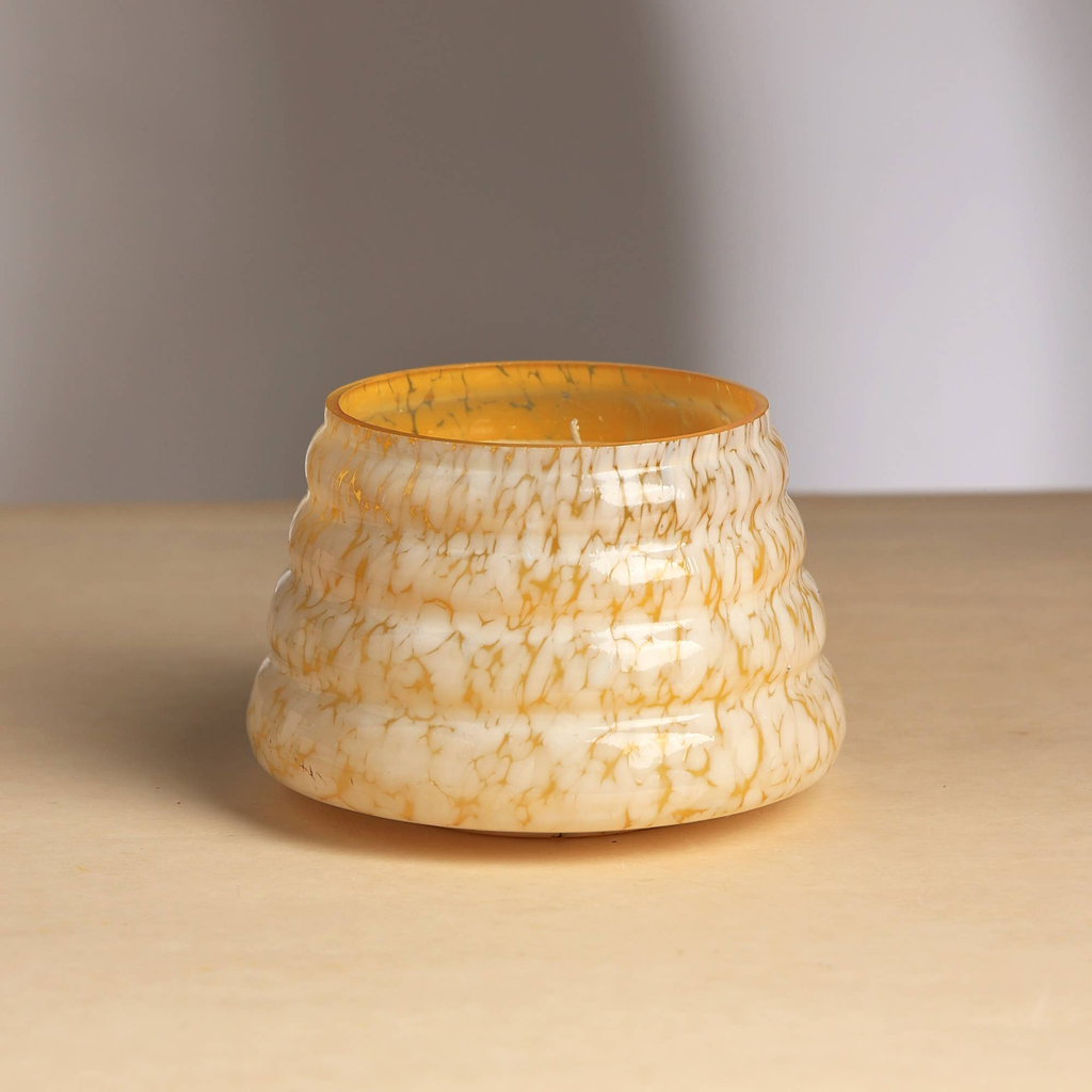 Pastel Whisper Scented Wax Candle- Yellow