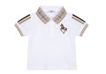 Dr. Kid - Mid White Short Sleeve Polo