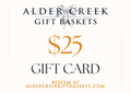 Alder Creek Gift Baskets Gift Card