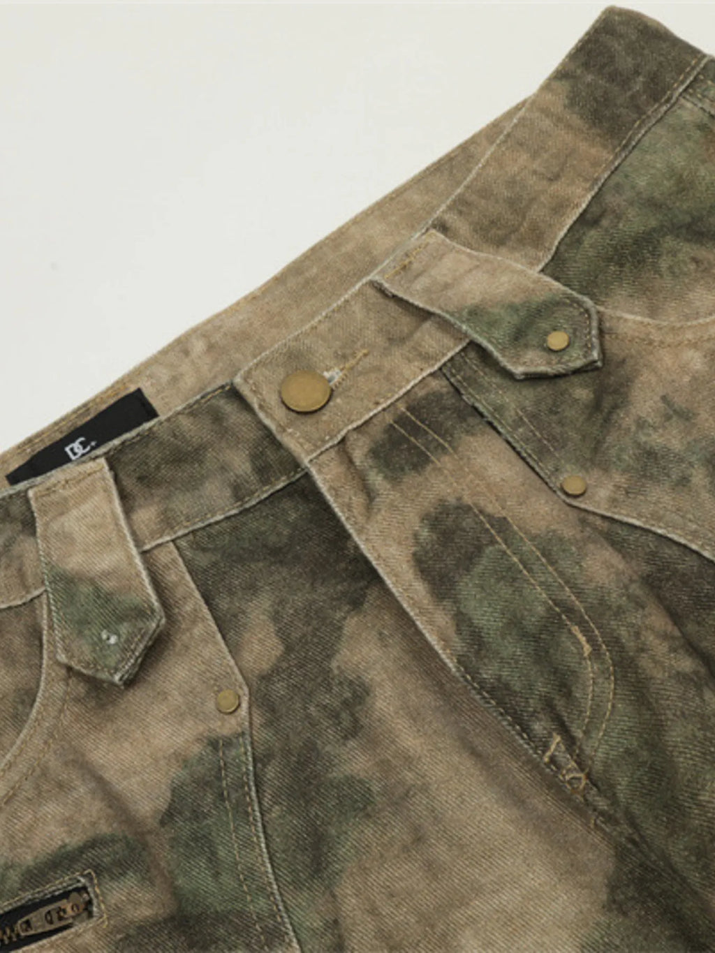 Camouflage Wide Leg Pants