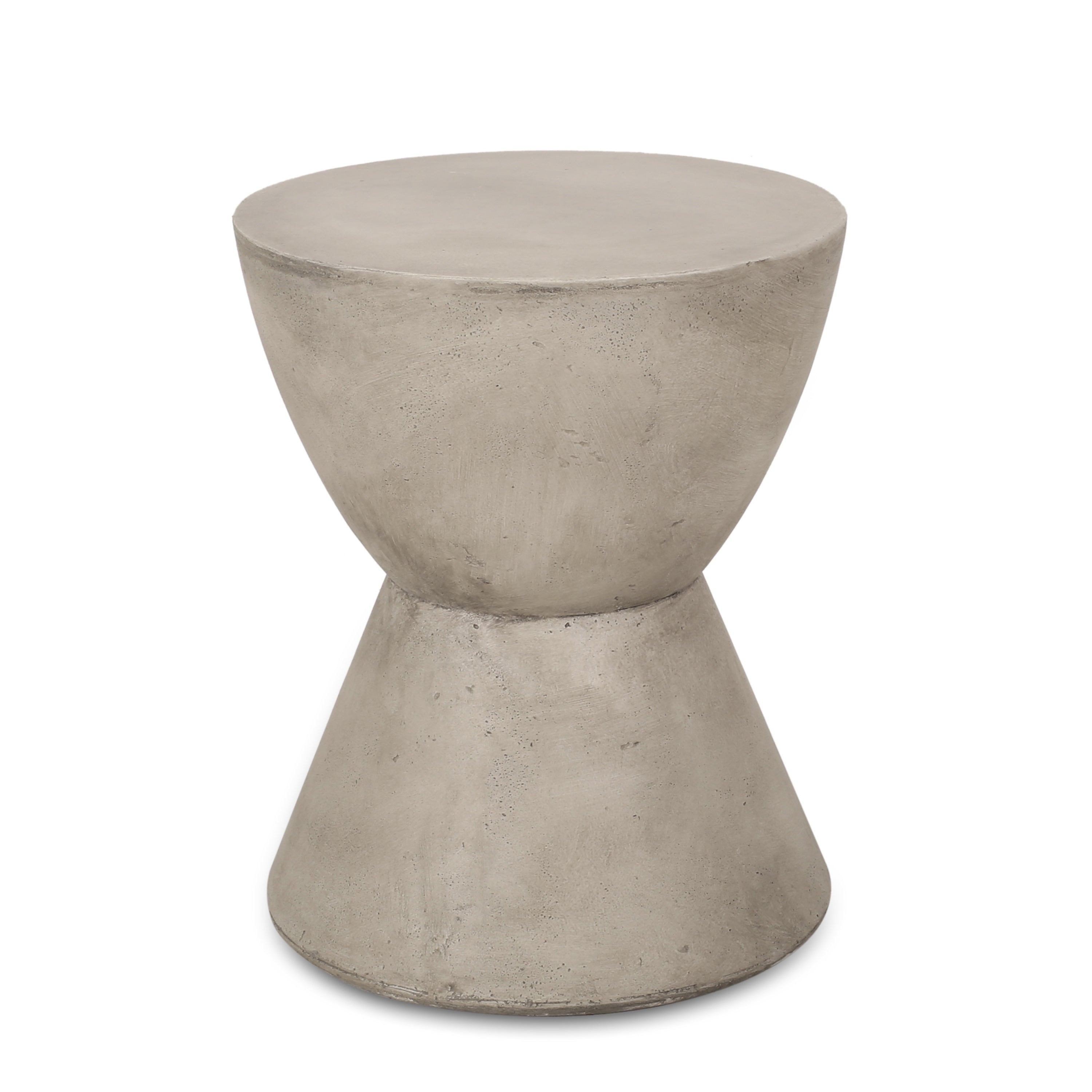 Outdoor MGO Side Table, Light Grey_70883.00